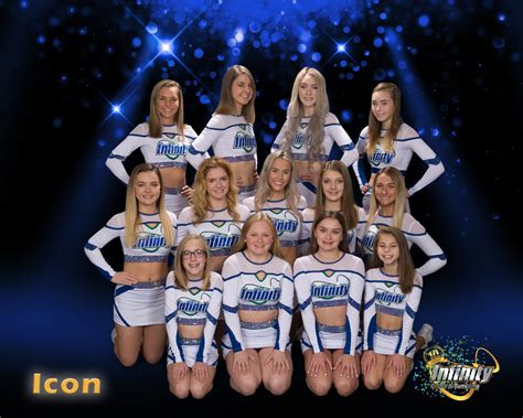The squad was set up by Leanne Caird who has been a cheerleader and dancer for over a decade and has travelled. . Infinity allstars cheerleading